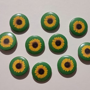 1 25mm hidden disability sunflower pin badge zdjęcie 1