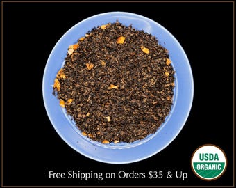 Premium Certified Organic Orange Spice Loose Leaf Tea