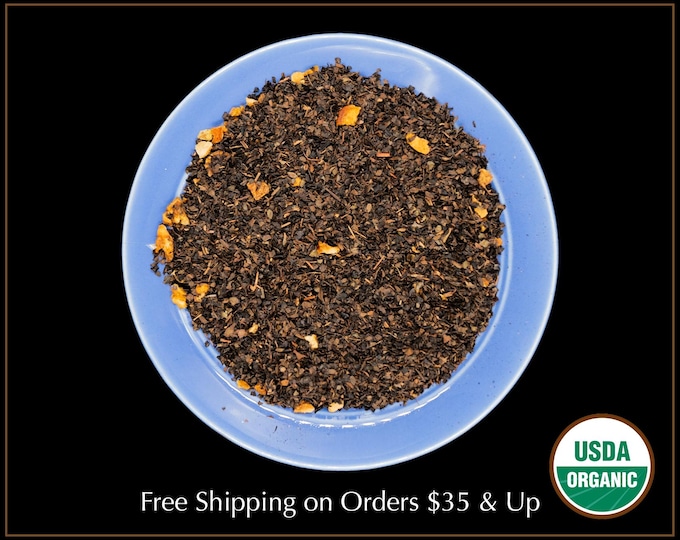 Premium Certified Organic Orange Spice Loose Leaf Tea