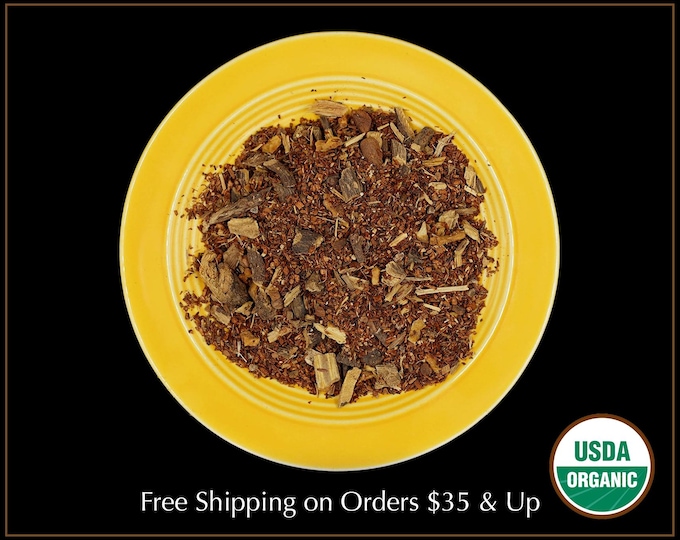 Exclusive Certified Organic Licorice Rooibos Chai Loose Leaf Tea