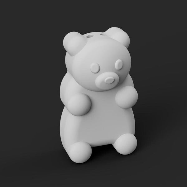 Gummy Bear Ornament STL file for 3D printing