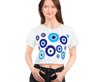 Evil Eye - Mati Cropped Tee