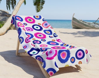 Evil Eye Beach Towel