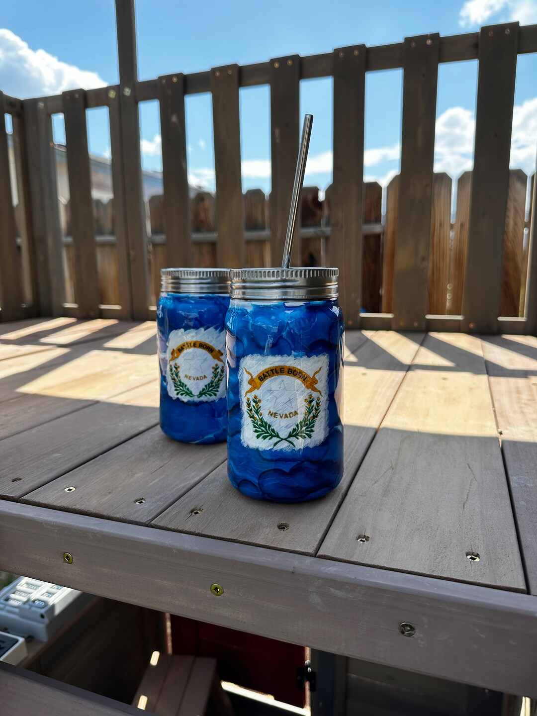 Nevada Battle Born Jars Etsy