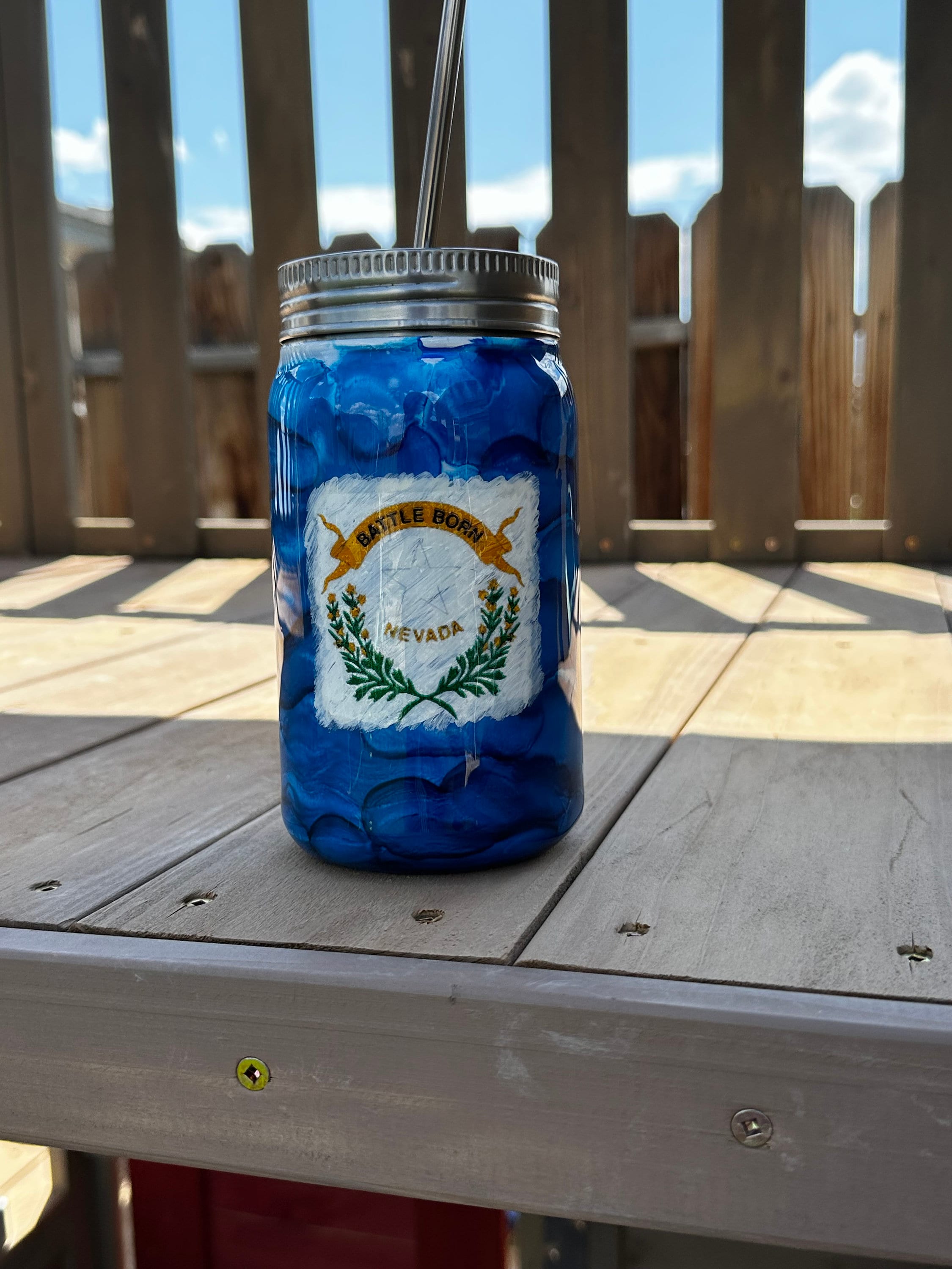 Nevada Battle Born Jars Etsy