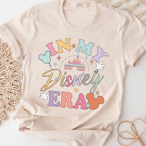 In My Disney Era Bella Canvas® Shirt, Disney Trip shirt, Colorful Vacay Shirt, Disney Aesthetic Shirt, Disneyworld Shirt,Disney Family Shirt