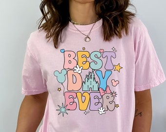 Disney Best Day Ever Shirt, Disneyworld Family Shirt, Disney Vacation Shirt, Disneyland Shirt, Retro Disney Shirt, Magic Kingdom Shirt