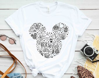 Disney Mickey and Minnie Best Day Ever Group T-Shirt, Family Disney Vacation Shirt, Disney Trip Shirt, Disneyland Shirt, Disney World Shirt