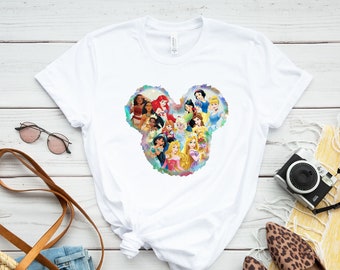 Disney Princess Shirt, Princess Shirt, Cute Princess Shirt, Disney Cute Shirt, Disney Princesses, Magic Kingdom Day, Disney Princess Gift