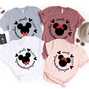 Making Disney Memories Cousin Matching 2024 T-Shirt, Disney Cousin Squad, Matching Disney Shirts, Disney Cousin Trip, Disney Cousin Crew Tee