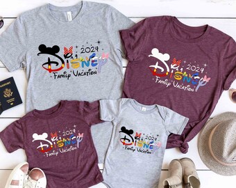 2024 Disney Family Vacation T-Shirt, Family Disney Vacation Shirt, Disney Trip Shirt, Disneyland Shirt, Disney World Shirt,Disney Cruise Tee