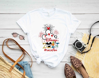 2023 Disney Vacation T-Shirt, Family Disney Vacation T-Shirt, Disney Trip Shirt, Disneyland Shirt, Disney World Shirt, Disney Cruise Shirt