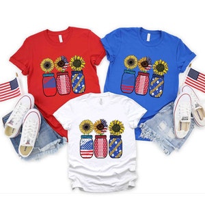 Happy 4th Of July T-Shirt, 4th of July Shirt, America Shirt, Independence Day Shirt, Patriotic Shirt, Fourth Of July Shirt, Memorial Day Tee