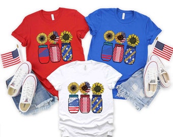 Happy 4th Of July T-Shirt, 4th of July Shirt, America Shirt, Independence Day Shirt, Patriotic Shirt, Fourth Of July Shirt, Memorial Day Tee