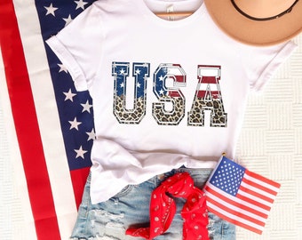 USA American Flag T-Shirt, Independence Day Shirt, 4th Of July Shirt, USA Flag Shirt, Patriotic Shirt, Freedom t shirt, Memorial Day t shirt
