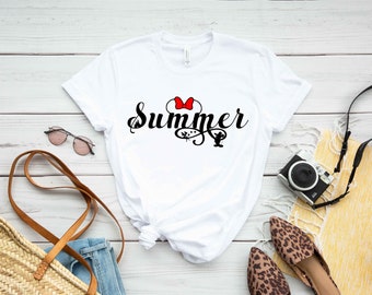 Disney Summer T-Shirt, Family Disney Vacation T-Shirt, Disney Trip Shirt, Disneyland Shirt, Disney World Shirt, Disney Mickey Shirt