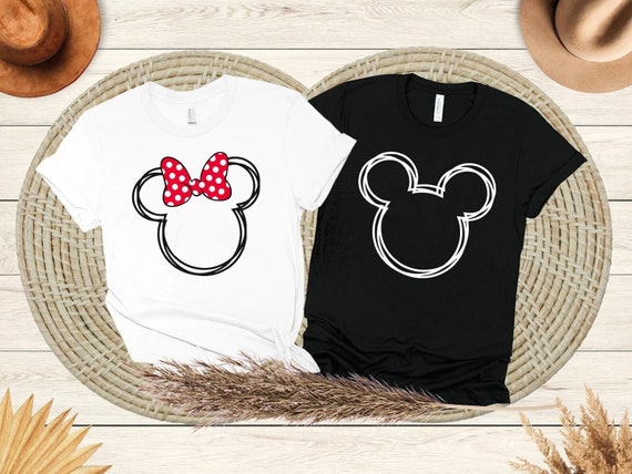 Mickey-Minnie Mouse Shirt, Disney couple shirt, Disney Family Shirt, Custom Disney Shirt, Disney Matching, Disneyworld Shirt, Mickey shirt