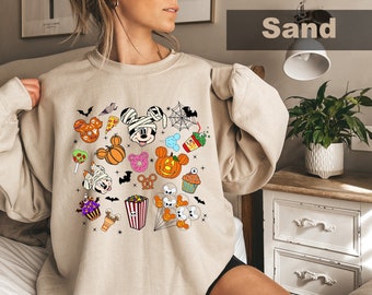 Disney Spooky Vibes Shirt, Disney Halloween Shirt, Disney Boo Shirt, Mickey Minnie Halloween Shirt, Disney Pumpkin Shirt, Cute Shirt