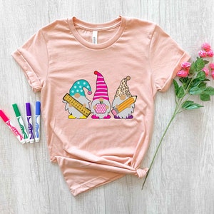 Back To School Gnomes Shirt, First Day Of School Gnome Shirt, Gnome Student Life, Welcome Back To School, 2025 School Shirts, Teacher Shirt