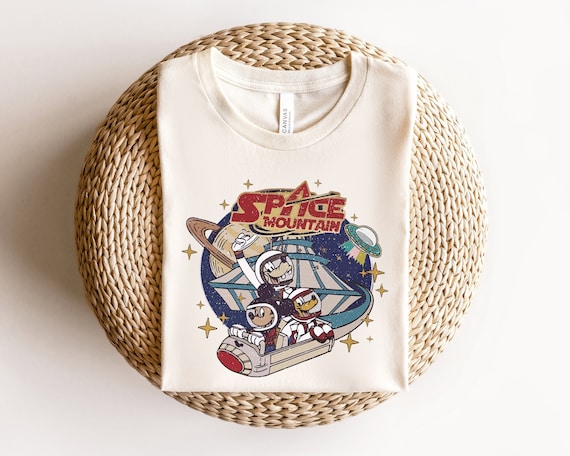 Space Mountain Shirt, Magic Kingdom Shirt, Mouse And Friends Space Shirt, Disney Shirt, Vintage Disney Shirt, Vintage Space Mountain Shirt