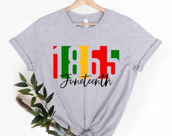 1865 Juneteenth T-Shirt, Juneteenth Shirt, Juneteenth Party Gift, Black Lives Matter Shirt, Black History Shirt, Black Culture Shirt,Freeish