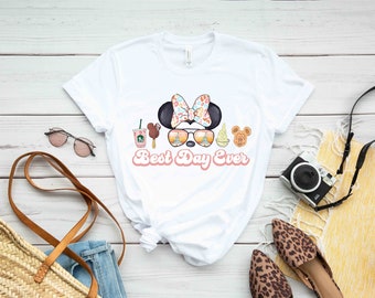 Disney Mickey and Minnie Best Day Ever Group T-Shirt, Family Disney Vacation Shirts, Disney Trip Shirt, Disneyland Shirt, Disney World Shirt