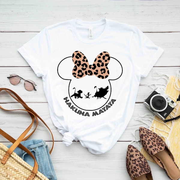 Camiseta Hakuna Matata, Camiseta familiar de Disney, Camiseta de viaje a Disney, Camiseta de Animal Kingdom, Camisetas de Disney, Camiseta de vacaciones familiares, Película El Rey León