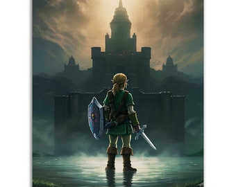 Zelda : les larmes du royaume Poster