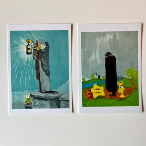 Look - Pack de 3 cartes postales