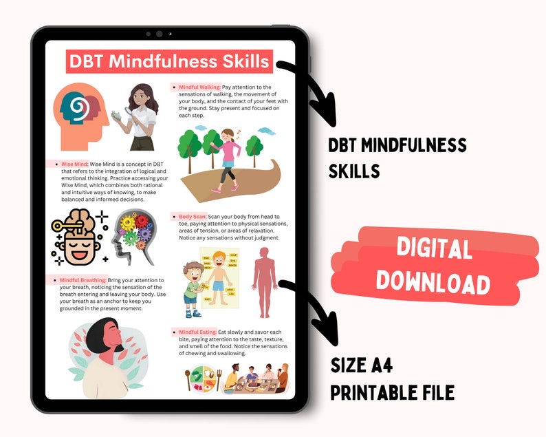 DBT MEGA BUNDLE Dbt Skills Dbt Workbook Therapy Worksheet DBT MEGA BUNDLE Dbt Skills Dbt Workbook Therapy Worksheet