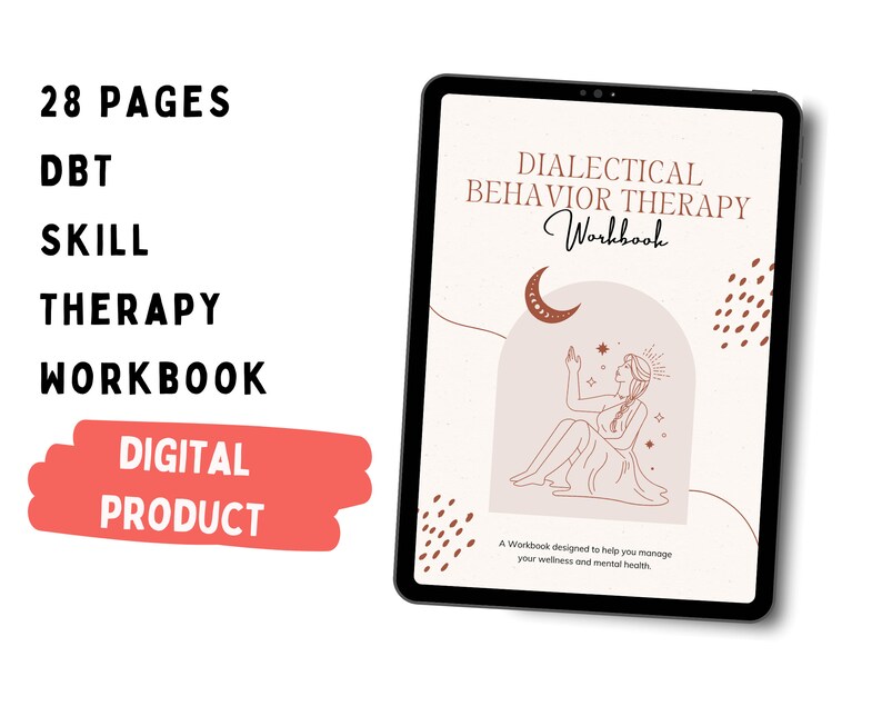 DBT MEGA BUNDLE, Dbt Skills, Dbt Workbook, Therapy Worksheet ...