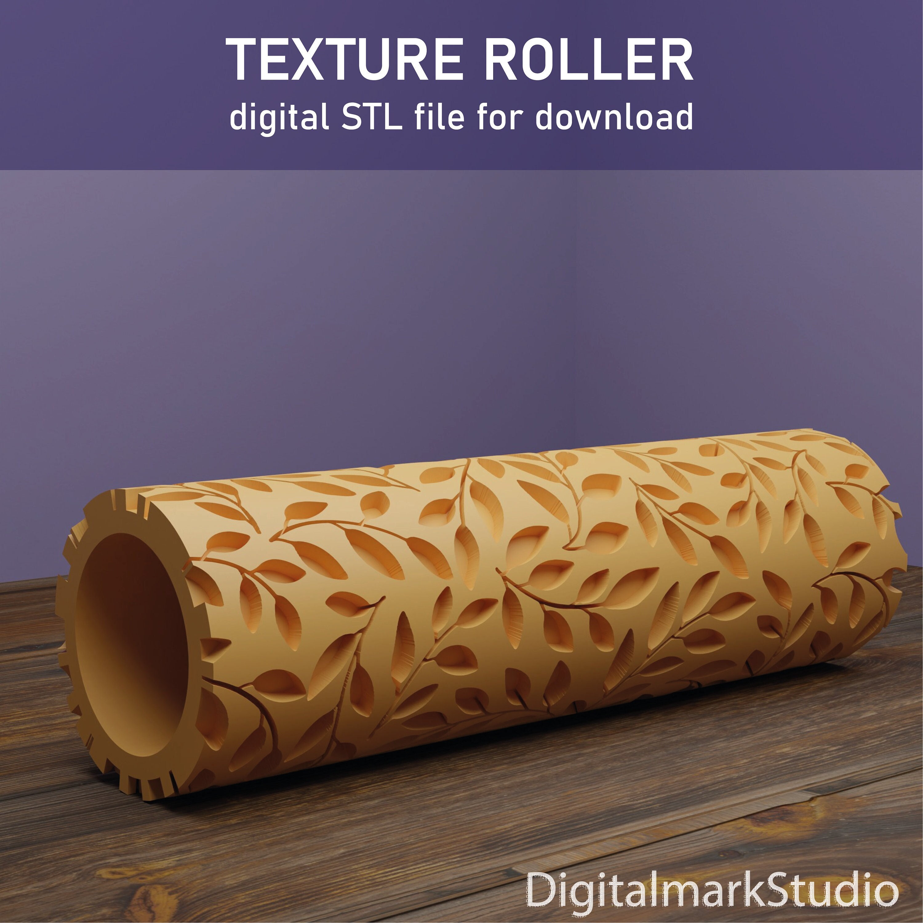 STL file Animal print texture roller pin/clay texture 💎・3D print design to  download・Cults