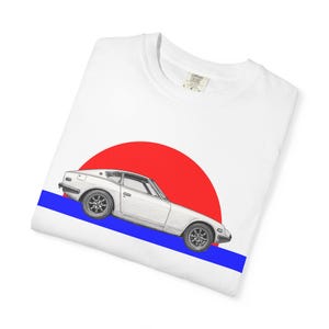 Classic S30 Japanese Sportscar T-Shirt – 1970s Inline-6 JDM Apparel, Father's Day Gift