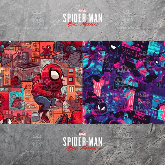 Spiderman: Miles Morales Digital Paper by (Instant Download) 