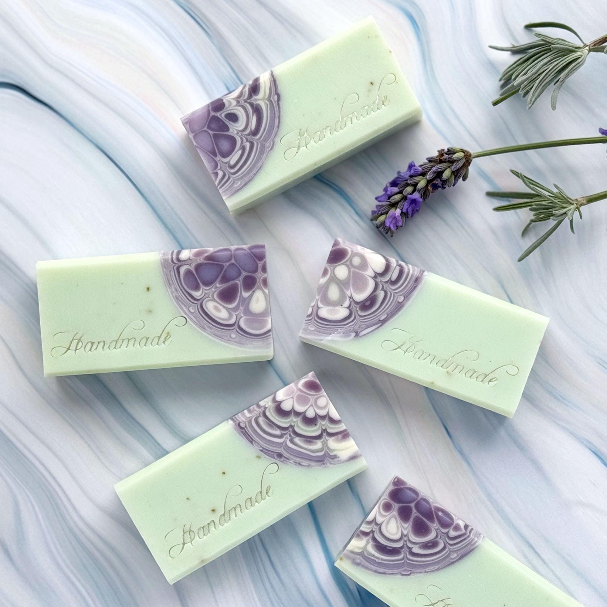 Lavender Essential Oil Soap: Handmade Kaleidoscope Artisan Soap - Etsy