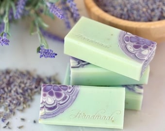 Lavender Essential Oil Soap | Handmade Kaleidoscope Artisan Soap