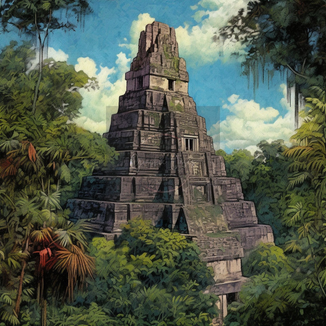 Guatemala Clipart, 60 Png, Tikal Guatemala, Guatemala Art, Guatemala ...