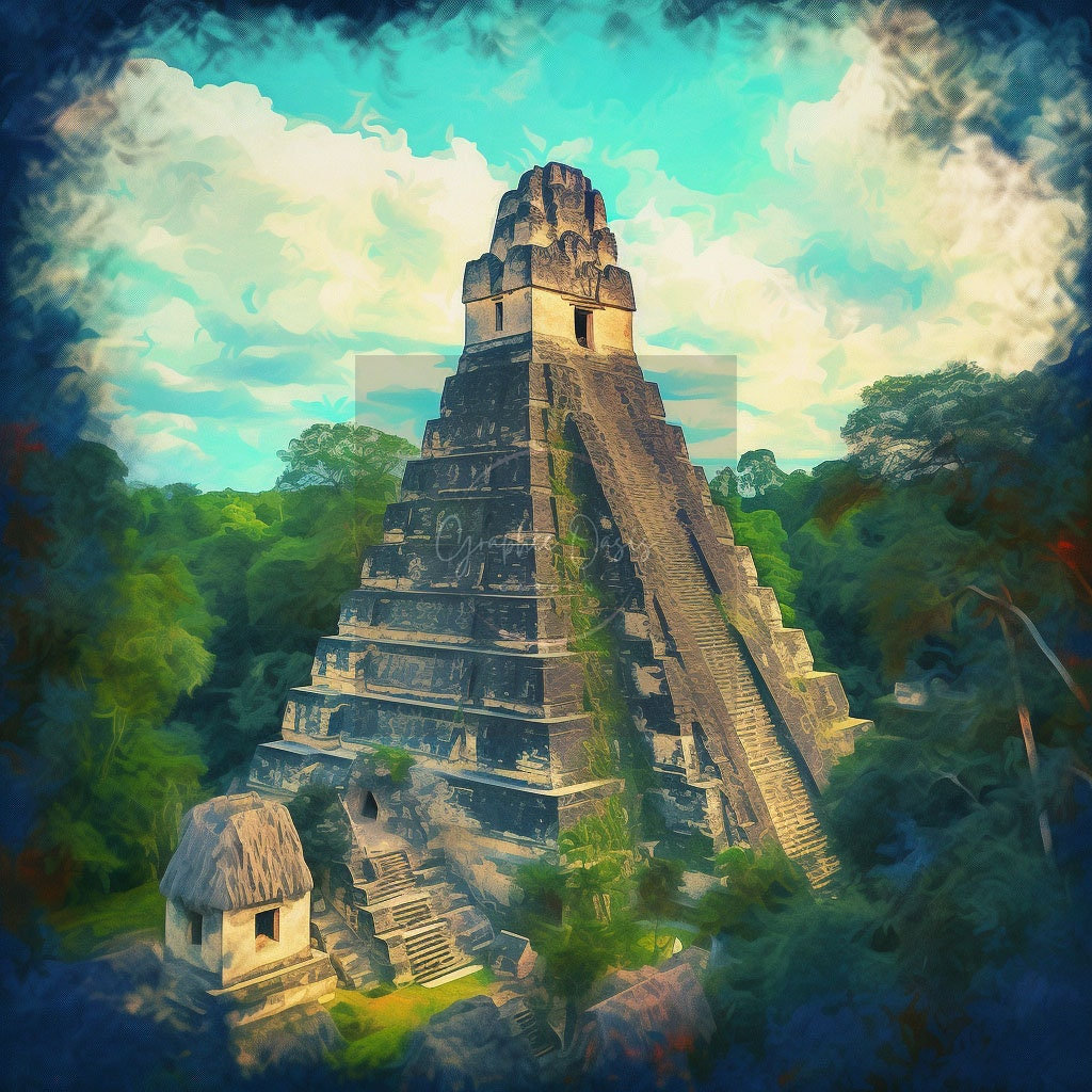 Guatemala Clipart, 60 png, Tikal Guatemala, Guatemala Art, Guatemala Wall Art, Guatemala Canvas Art,  Guatemala wall decor, Guatemala