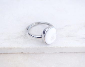 Anello Occhio di Shiva/Santa Lucia in Argento 925