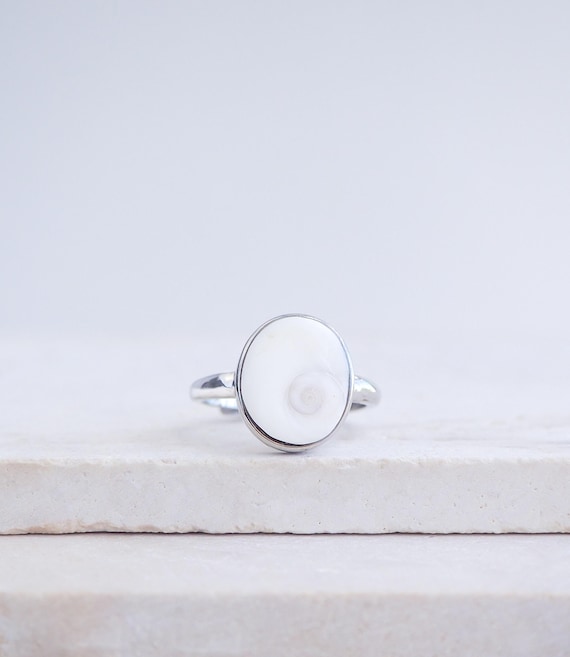 Vurmashop Anello In Argento Sterling 925 Occhio Di Shiva - Pietra - Foto 7