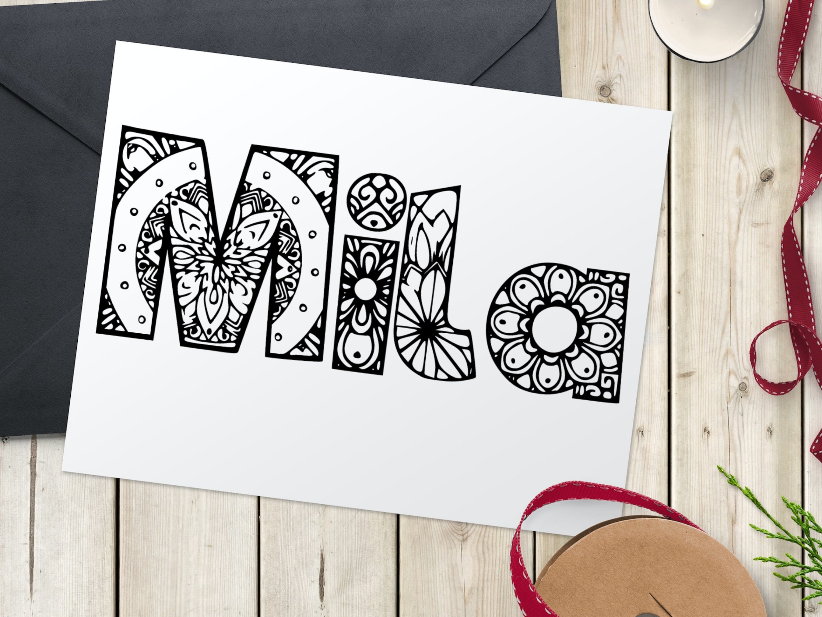 Personalized Name Coloring Pages, Digital Download, Custom Name ...