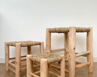 Beldi wicker stool