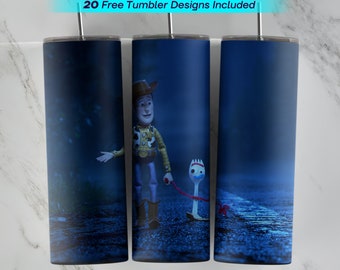 20 oz Toy Story Tumbler Wrap, Toy Story  Sublimation Design, 20 oz Skinny Tumbler, PNG Instant Download, Toy Story  Tumbler PNG
