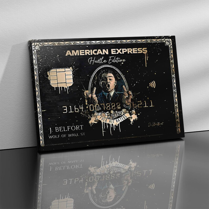 American Express Hustle Edition Etsy