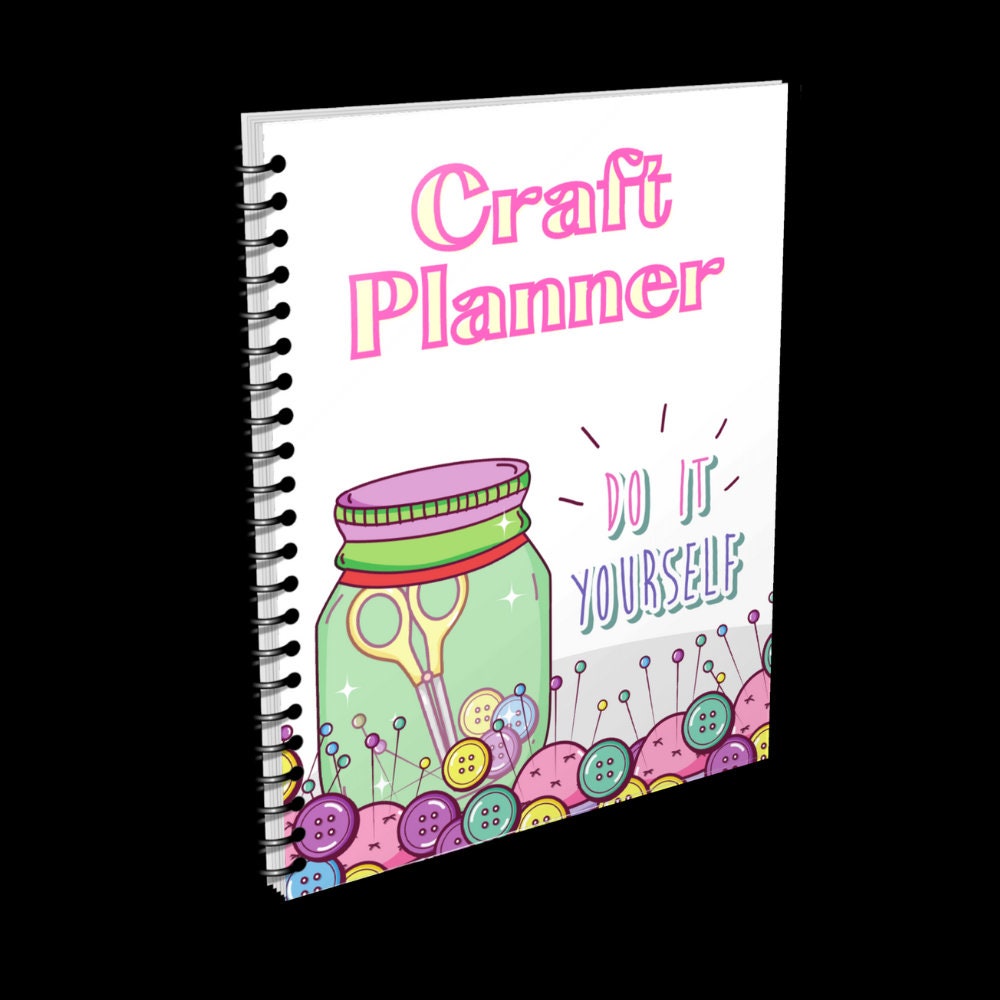 Printable Project Planner for Handmade Crafts Craft Supply Inventory