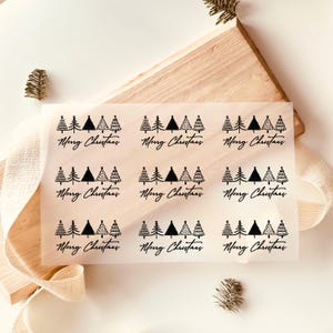 Transferts thermocollants, motifs de Noël, à repasser, écussons Joyeux Noël, calendrier de l'Avent