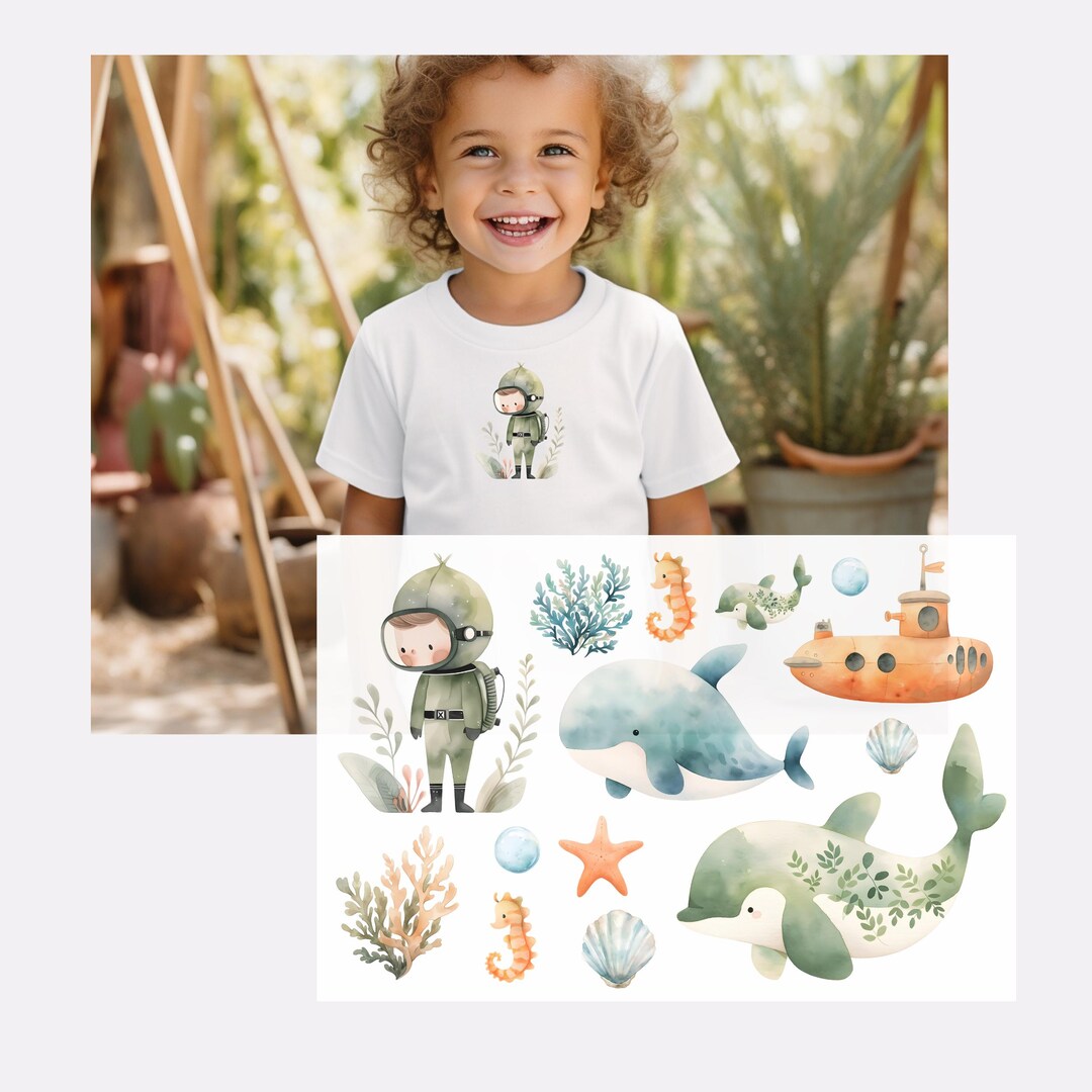 6 Blatt Kinder Bügelbilder – Thermotransfer-Patches Mit Tiermotiven, Für Kleidung & Taschen