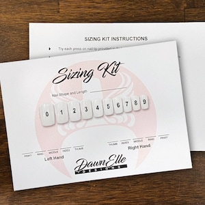 Press On Nails Sizing Kit - Find Your Ideal Fit