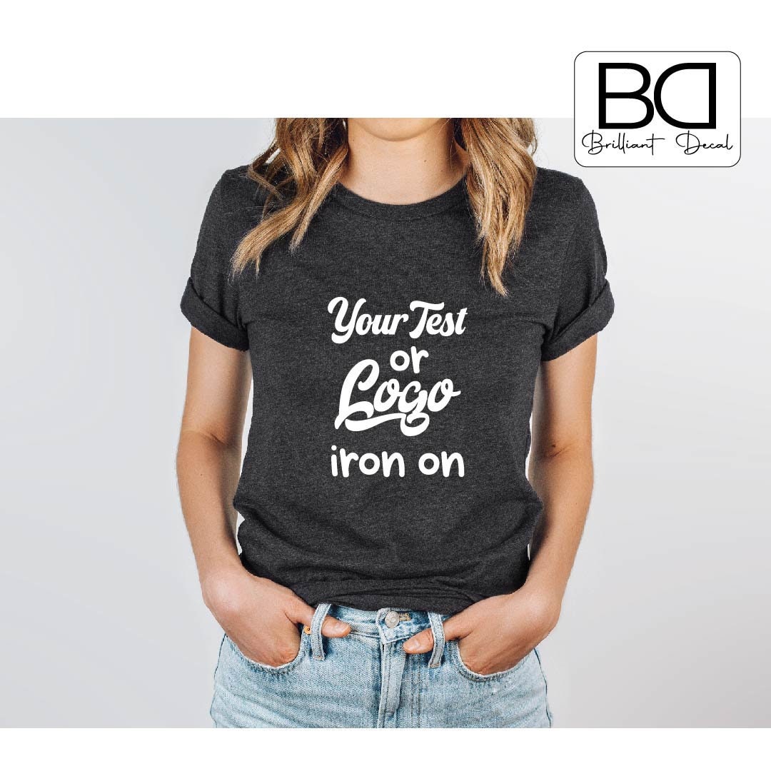 Personalized Iron on Decals Iron on Transfer Name Customized Etsy