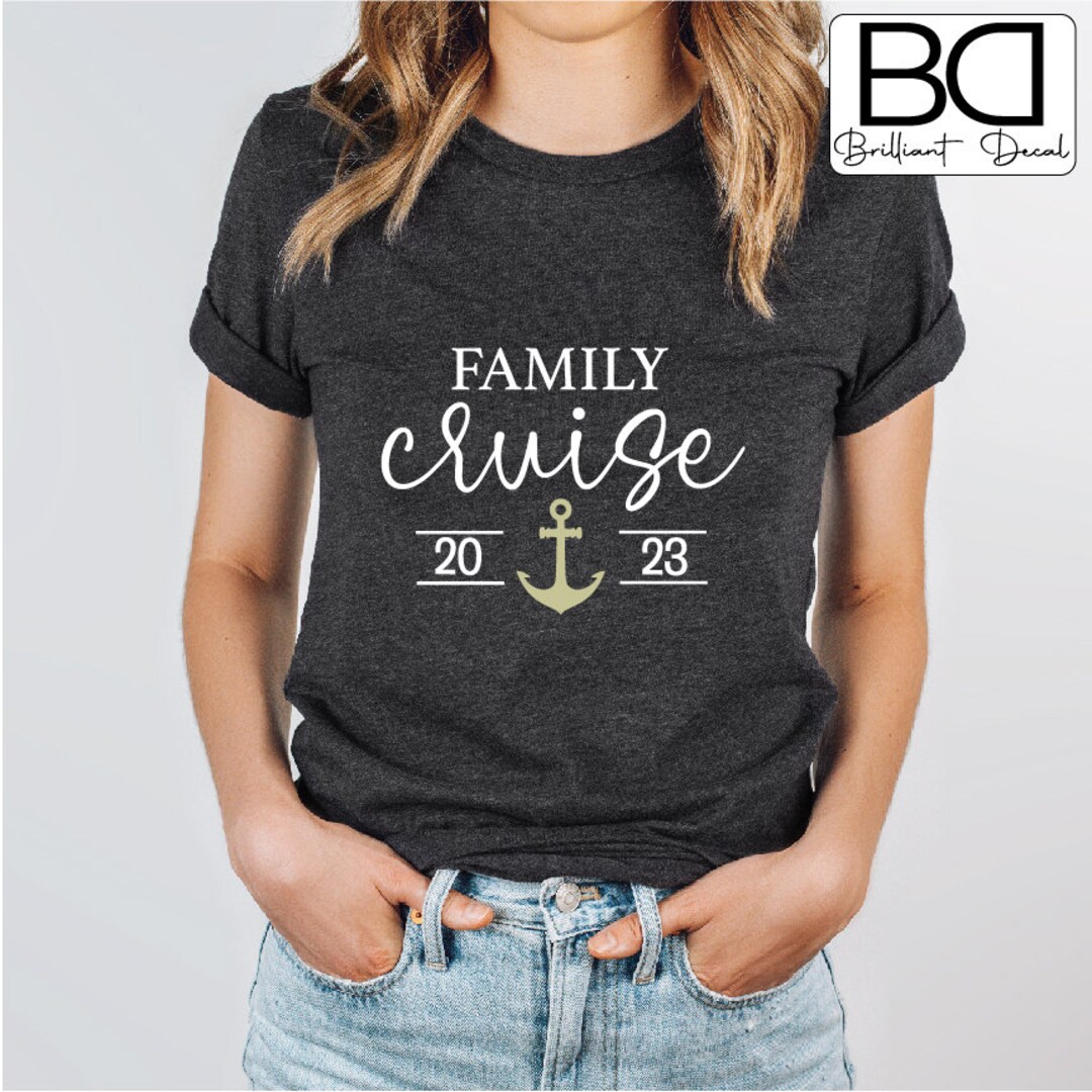 Personalized Cruise Iron on Decals, Custom Iron on Family Cruise Decals